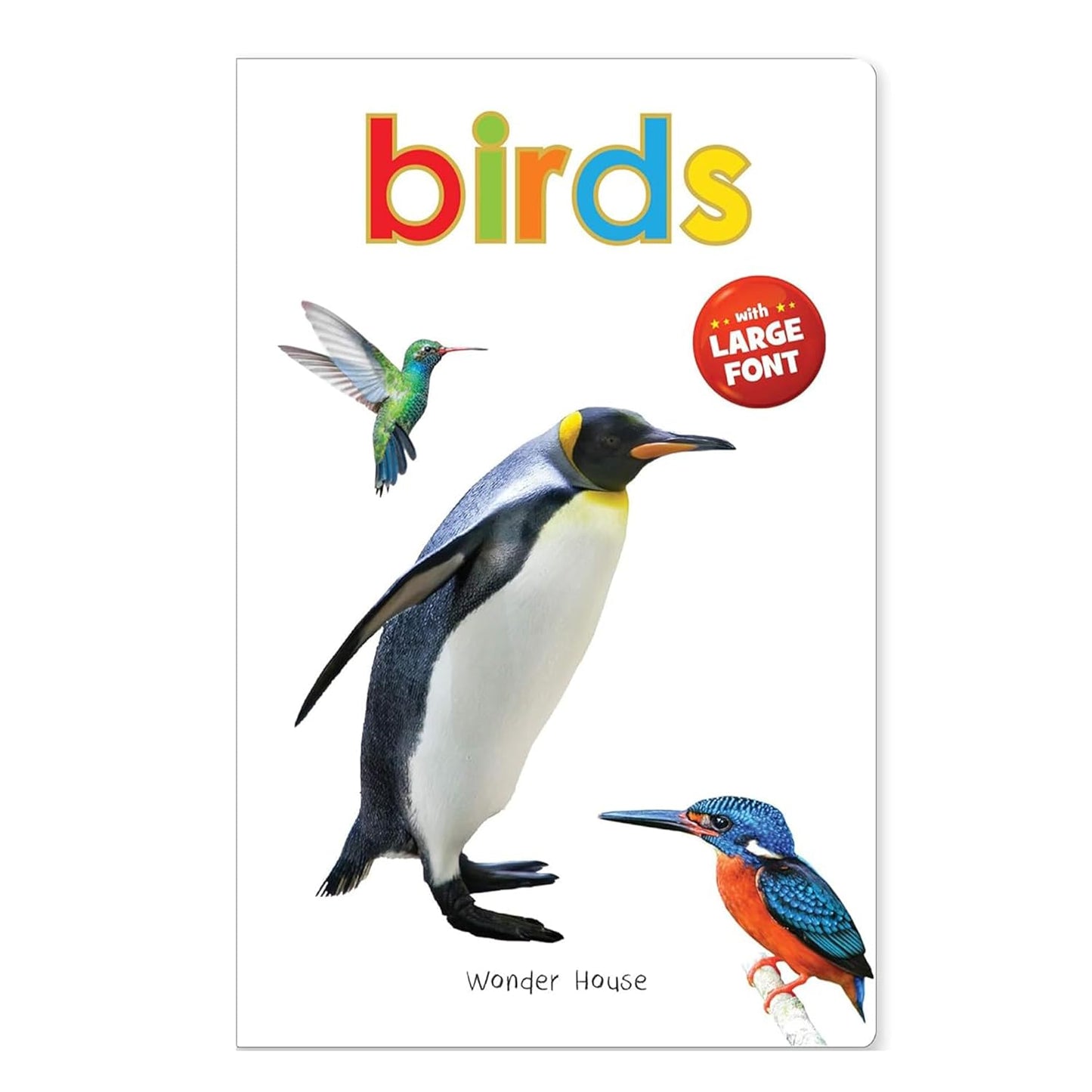 Birds - Early Learning Board Book With Large Font : Big Board Books Series