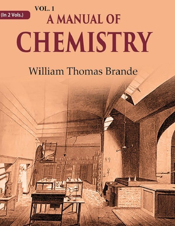 A Manual of Chemistry  vol. 1 - Paperback
