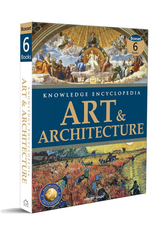 Art & Architecture - Collection of 6 Books : Knowledge Encyclopedia For Children (BOX SET)