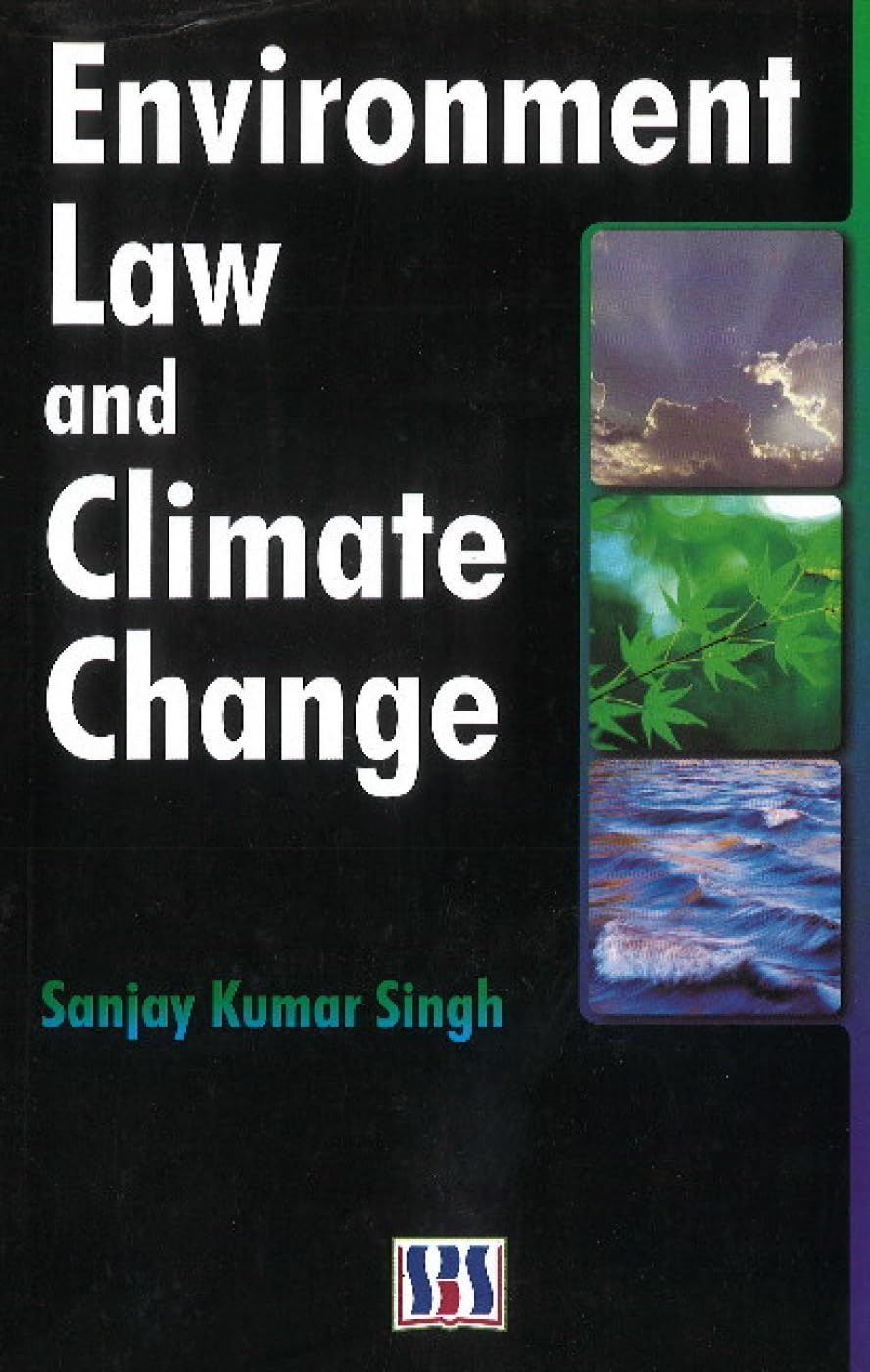 ENVIRONMENT LAW AND CLIMATE CHANGE  - Hardcover