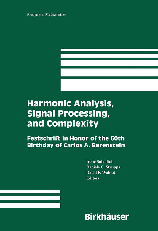 HARMONIC ANALYSIS, SIGNAL PROCESSING, AND COMPLEXITY