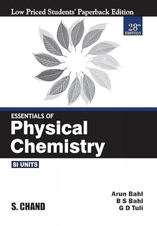 ESSENTIALS OF PHYSICAL CHEMISTRY