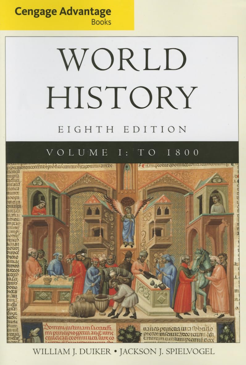ADV ED WORLD HISTORY VOLUME I