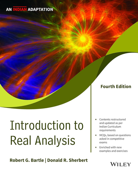 Introduction to Real Analysis, 4ed, An Indian Adaptation