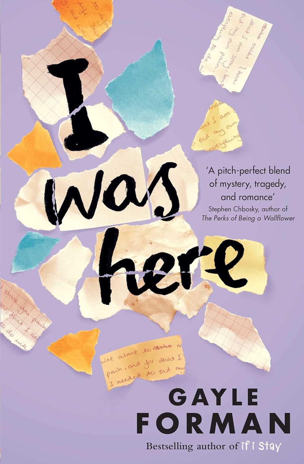 I WAS HERE, GAYLE FORMAN