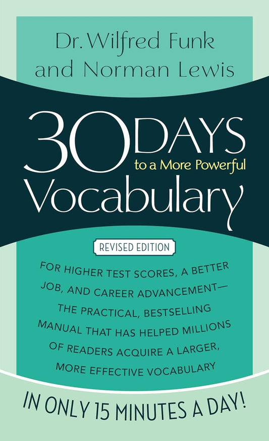 30 DAYS TO A MORE POWERFUL VOCABULARY, FUNK