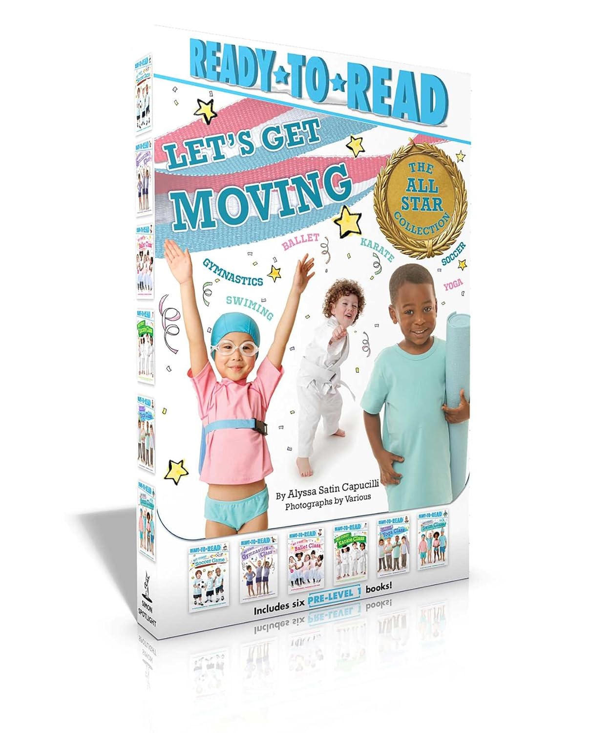 LET'S GET MOVING! THE ALL-STAR COLLECTION, ALYSSA SATIN CAPUCILLI