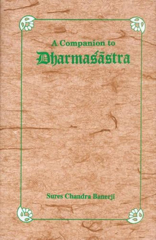 Companion to Dharmasastra - Hardcover