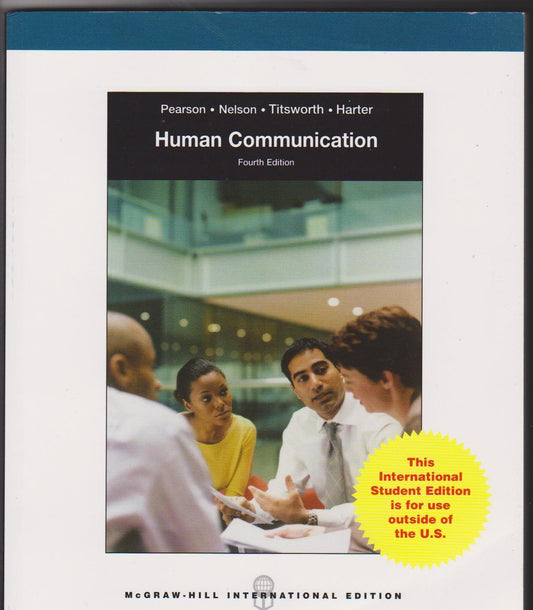 HUMAN COMMUNICATION 4ED (IE) (Paperback)