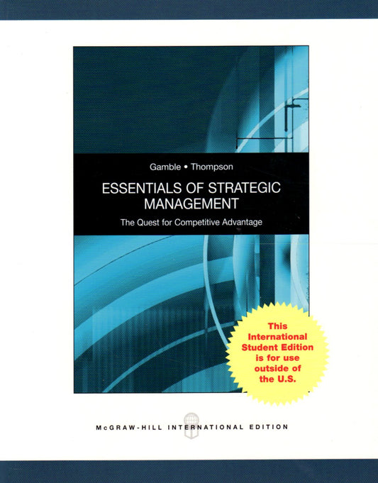 ESSENTIALS OF STRATEGIC MANAGEMENT (Paperback 2008)