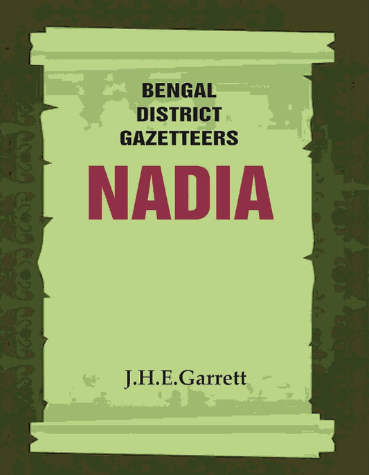 Bengal District Gazetteers: Nadia 34TH  - HARDCOVER