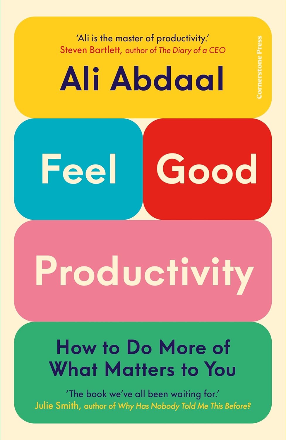 Feel-Good Productivity: How to Achieve More of What Matters to You