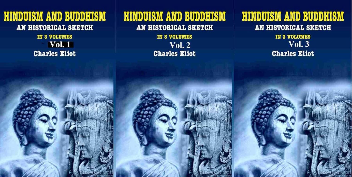 Hinduism and Buddhism An Historical Sketch  3 VOLS. SET - Paperback