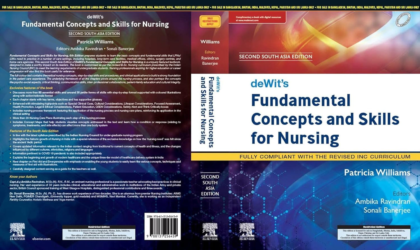 DeWit's Fundamental Concepts and Skills for Nursing (SAE) -2E