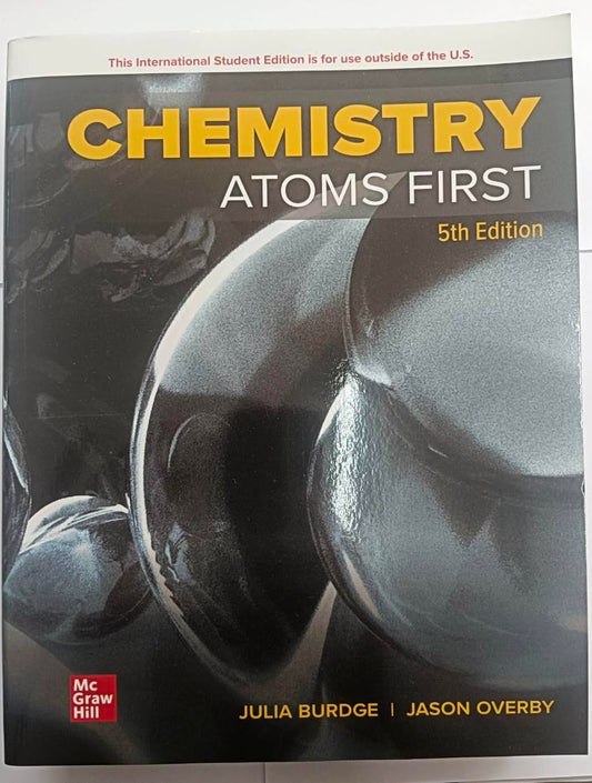 CHEMISTRY: ATOMS FIRST