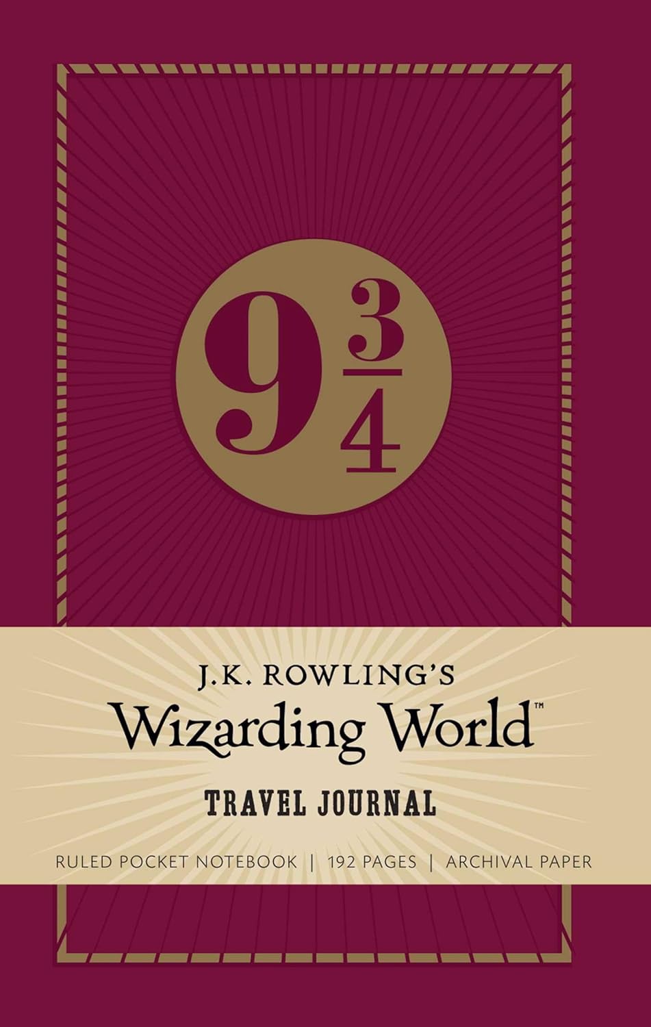 J.K. ROWLING'S WIZARDING WORLD: TRAVEL JOURNAL, INSIGHT EDITIONS