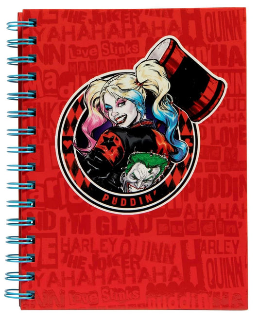 DC COMICS: HARLEY QUINN SPIRAL NOTEBOOK, INSIGHT EDITIONS