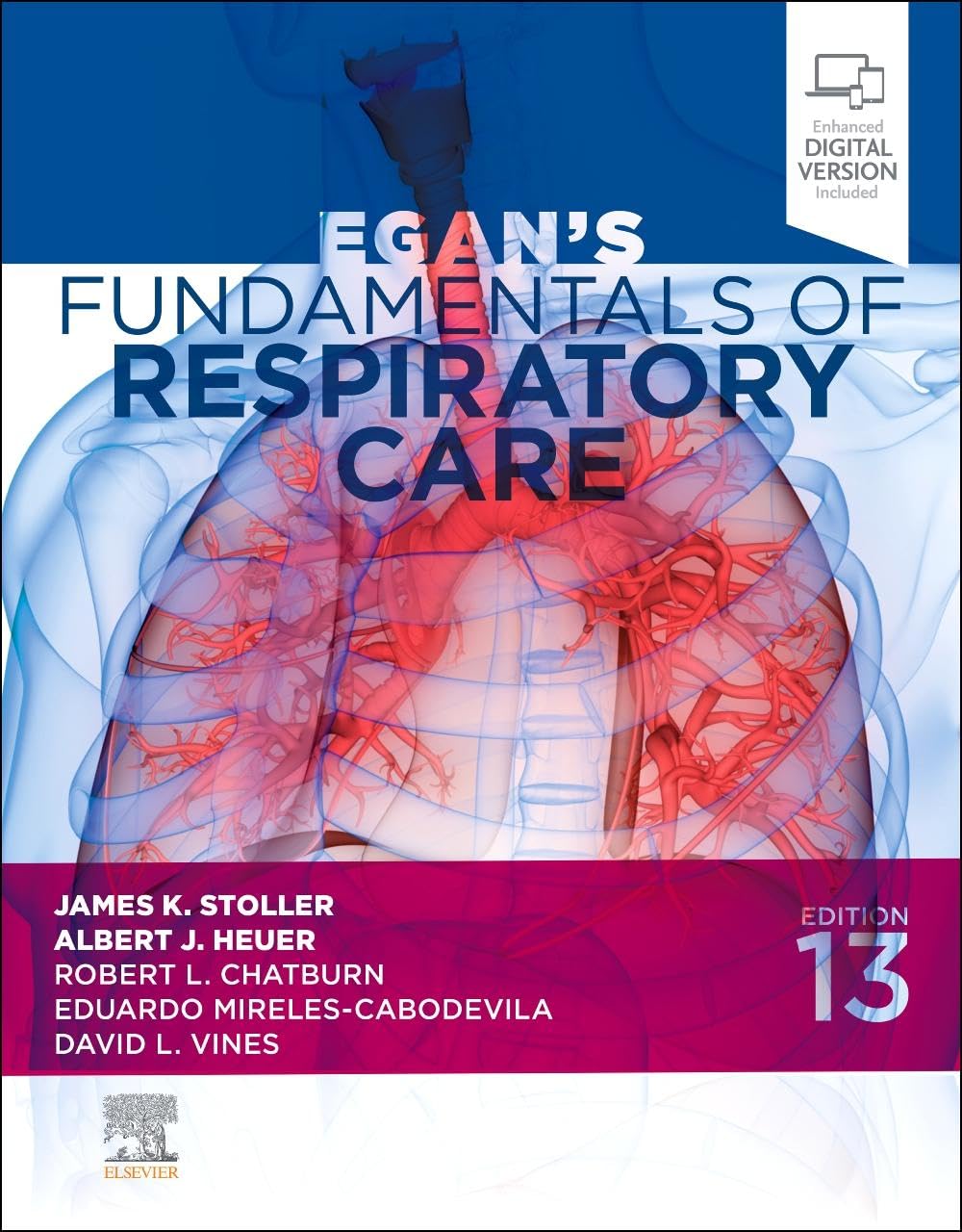 EGAN'S FUNDAMENTALS OF RESPIRATORY CARE 13ED (Paperback 2024)