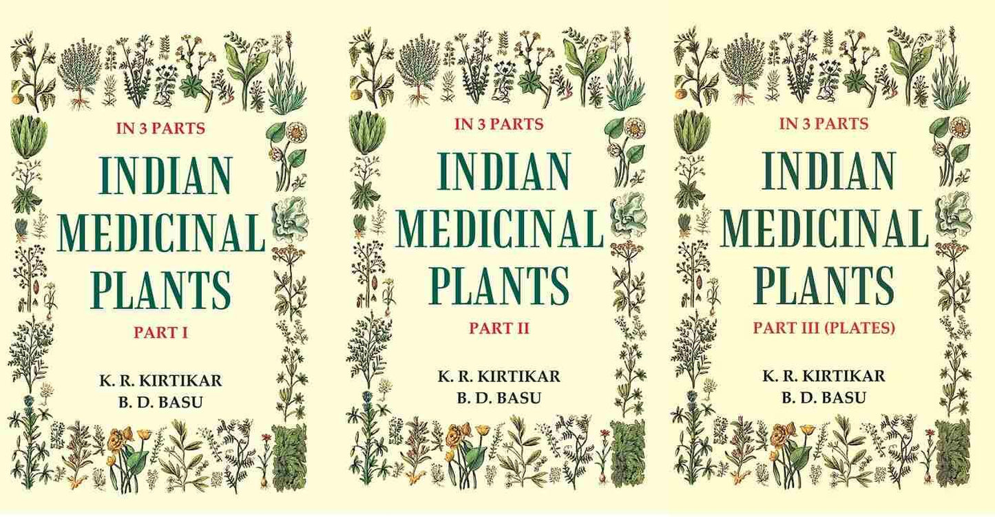 Indian Medicinal Plants - PAPERBACK , 3 PARTS ( SET)