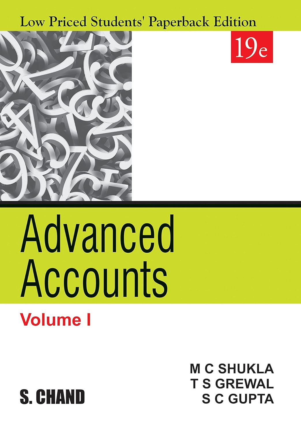 ADVANCED ACCOUNTS - VOLUME I