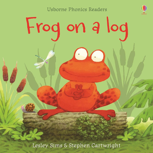 FROG ON A LOG - USBORNE PHONICS