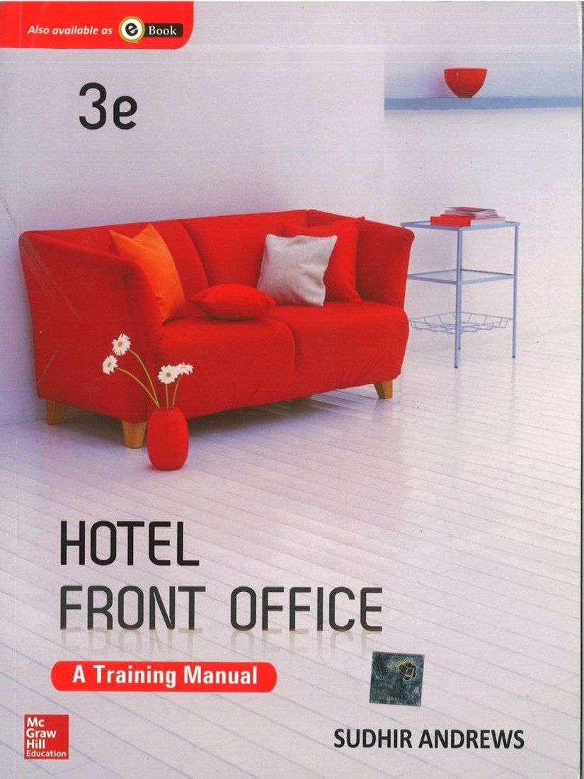 HOTEL FRONT OFFICE: A TRAINING MANUAL, 3RD EDN