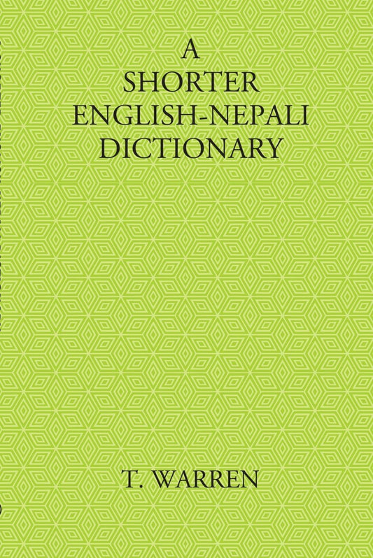 A Shorter English-Nepali Dictionary - PAPERBACK