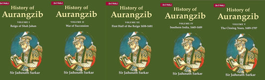 History of Aurangzib  5 VOL SET  - PAPERBACK