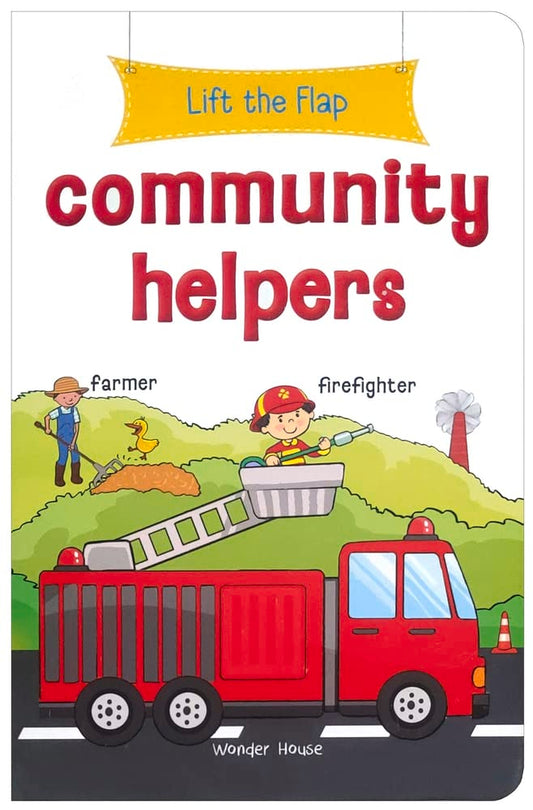 Lift the Flap - Community Helpers : Early Learning Novelty Board Book For Children