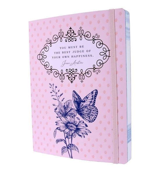 JANE AUSTEN: BEST JUDGE OF YOUR OWN HAPPINESS SOFTCOVER NOTEBOOK, INSIGHT EDITIONS