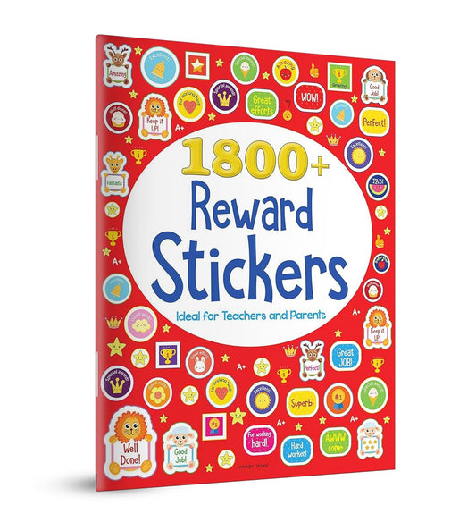1800+ Reward Stickers - Ideal For Teachers And Parents : Sticker Book With Over 1800 Stickers To Boo