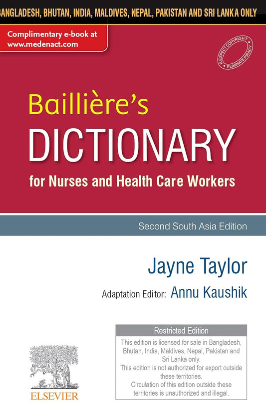 Bailliere's Nurses' Dictionary for Nurses and Health Care Workers(SAE) -2E