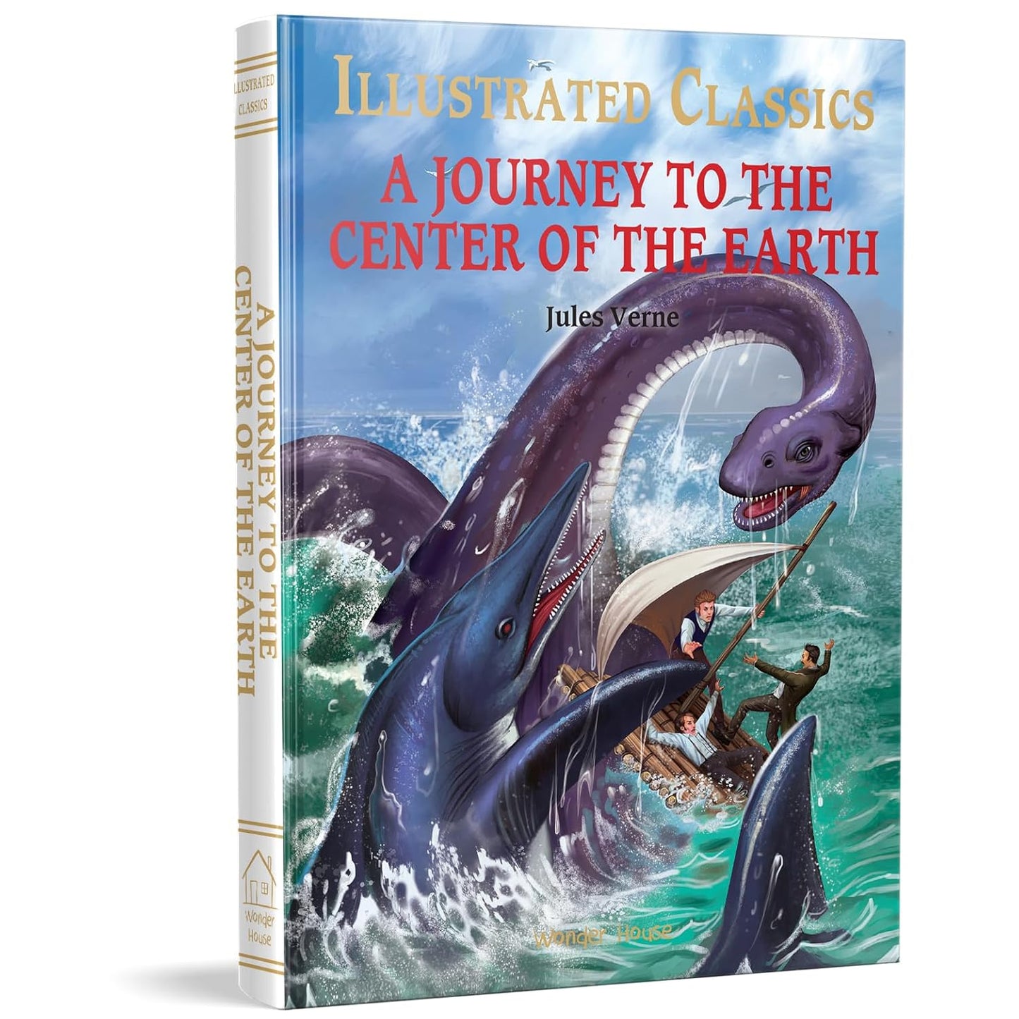 Journey To The Center of The Earth: Illustrated Abridged Children Classic English Novel With Review