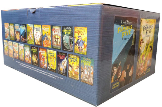 Famous Five X 21 Series Books Box Set Pack Collection - Enid Blyton Classic Text