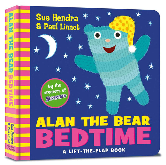 ALAN THE BEAR BEDTIME, SUE HENDRA