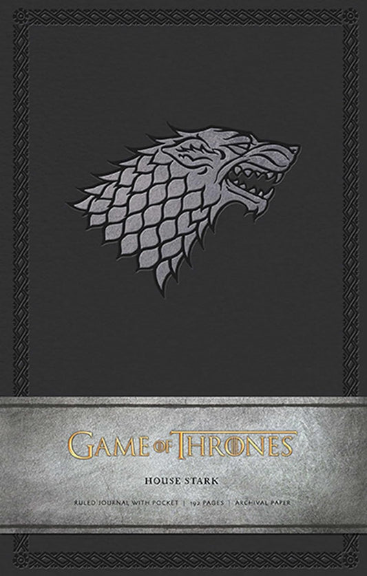 GAME OF THRONES: HOUSE STARK HARDCOVER RULED JOURNAL , HBO