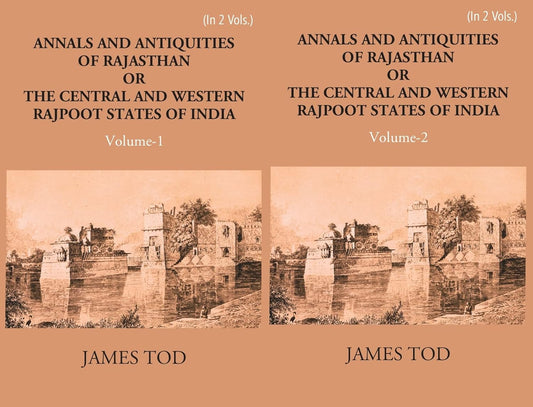 Annals And Antiquities Of Rajasthan Or The Central And Western Rajput States Of India - PB ,  2 VOL SET