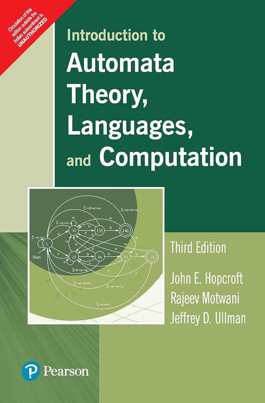 INTRODUCTION TO AUTOMATA THEORY, LANGUAGES AND COMPUTATION, 3RD EDN