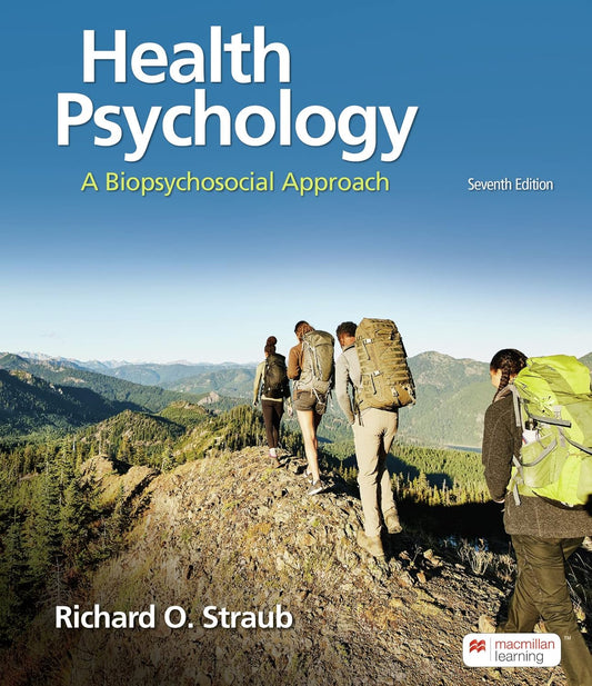HEALTH PSYCHOLOGY , 7TH EDITION