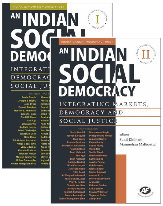 An Indian Social Democracy (2 volumes collection)  - Hardcover
