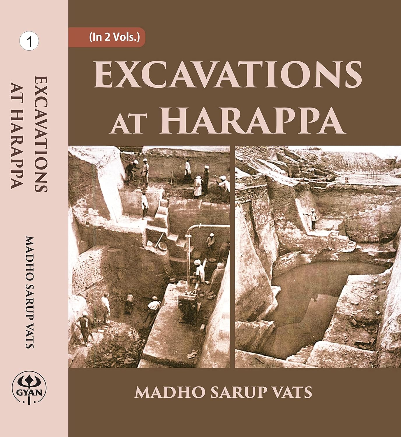 EXCAVATIONS AT HARAPPA - PB , VOL -1