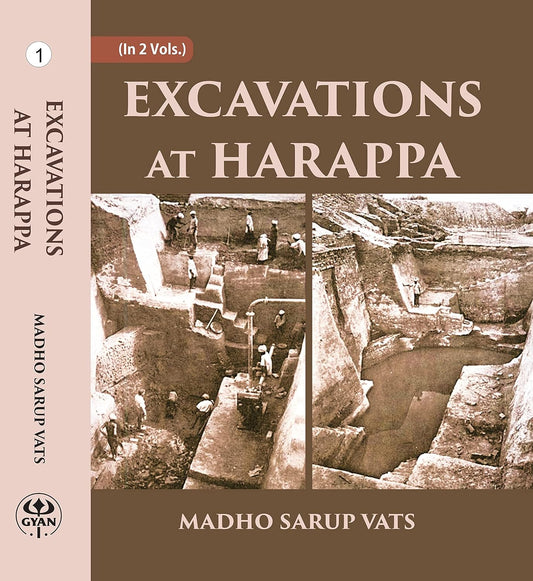 EXCAVATIONS AT HARAPPA - PB , VOL -1