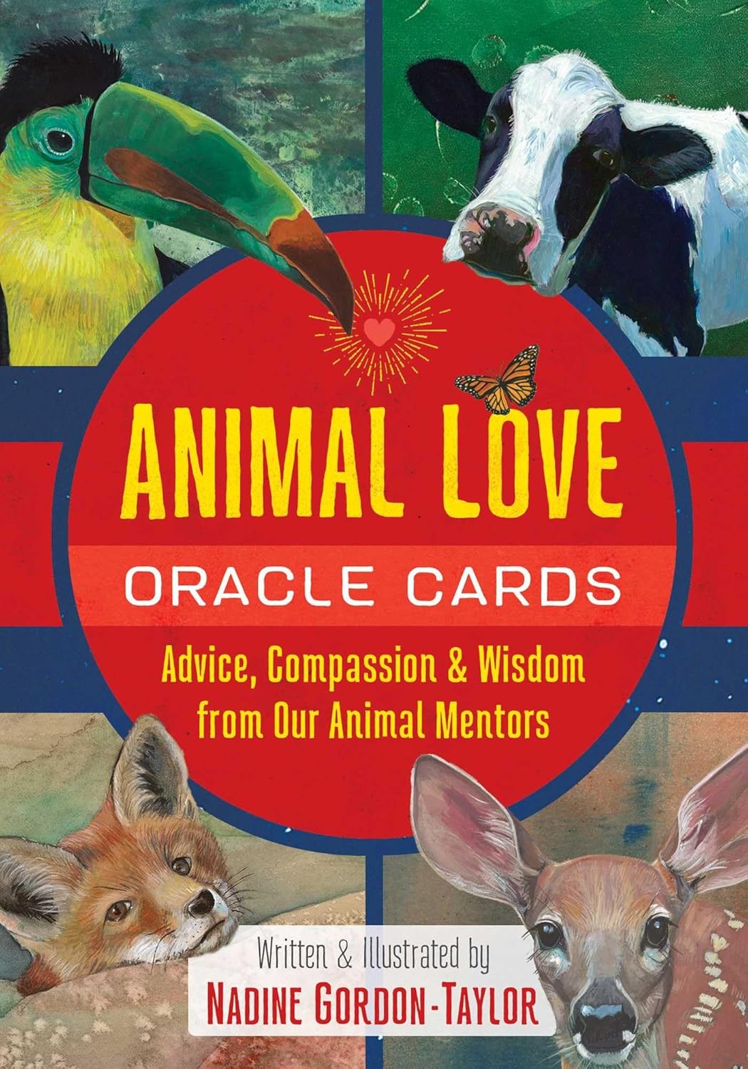 ANIMAL LOVE ORACLE CARDS, NADINE GORDON-TAYLOR