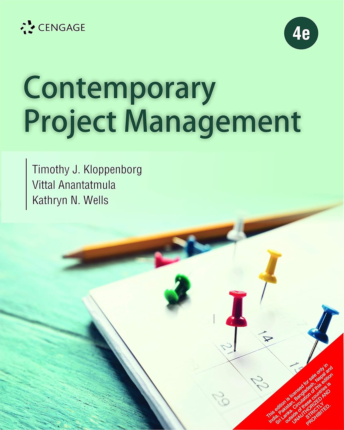 CONTEMPORARY PROJECT MANAGEMENT, 4TH EDITION