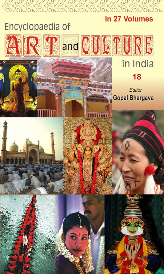 Encyclopaedia of Art and Culture in India(Jharkhand)  VOL. 18 - Hardcover