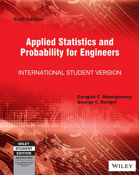 Applied Statistics and Probability for Engineers, 6ed, ISV
