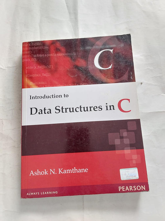 INTRODUCTION TO DATA STRUCTURES IN C, 1ST EDN