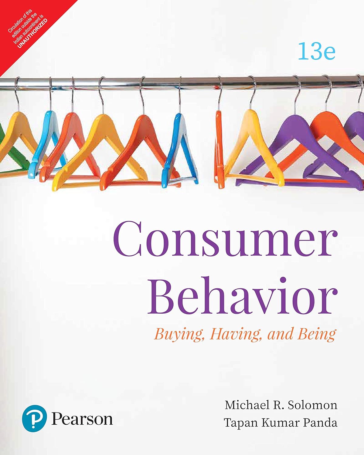 CONSUMER BEHAVIOR, 13TH EDITION