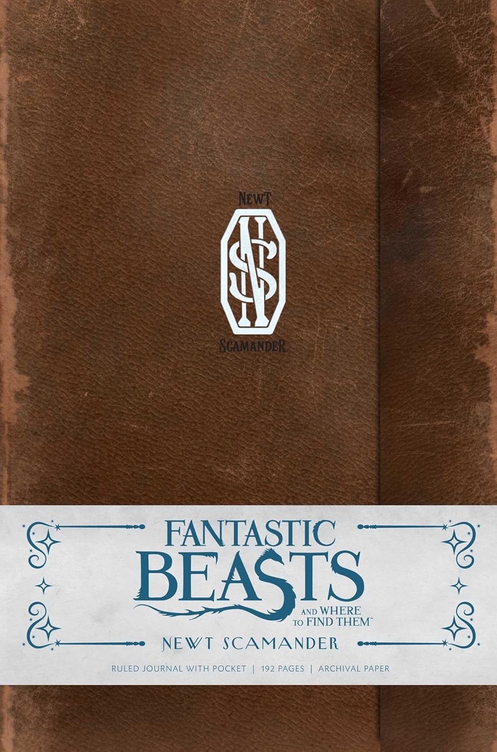 FANTASTIC BEASTS AND WHERE TO FIND THEM: NEWT SCAMANDER HARDCOVER RULED JOURNAL, INSIGHT EDITIONS