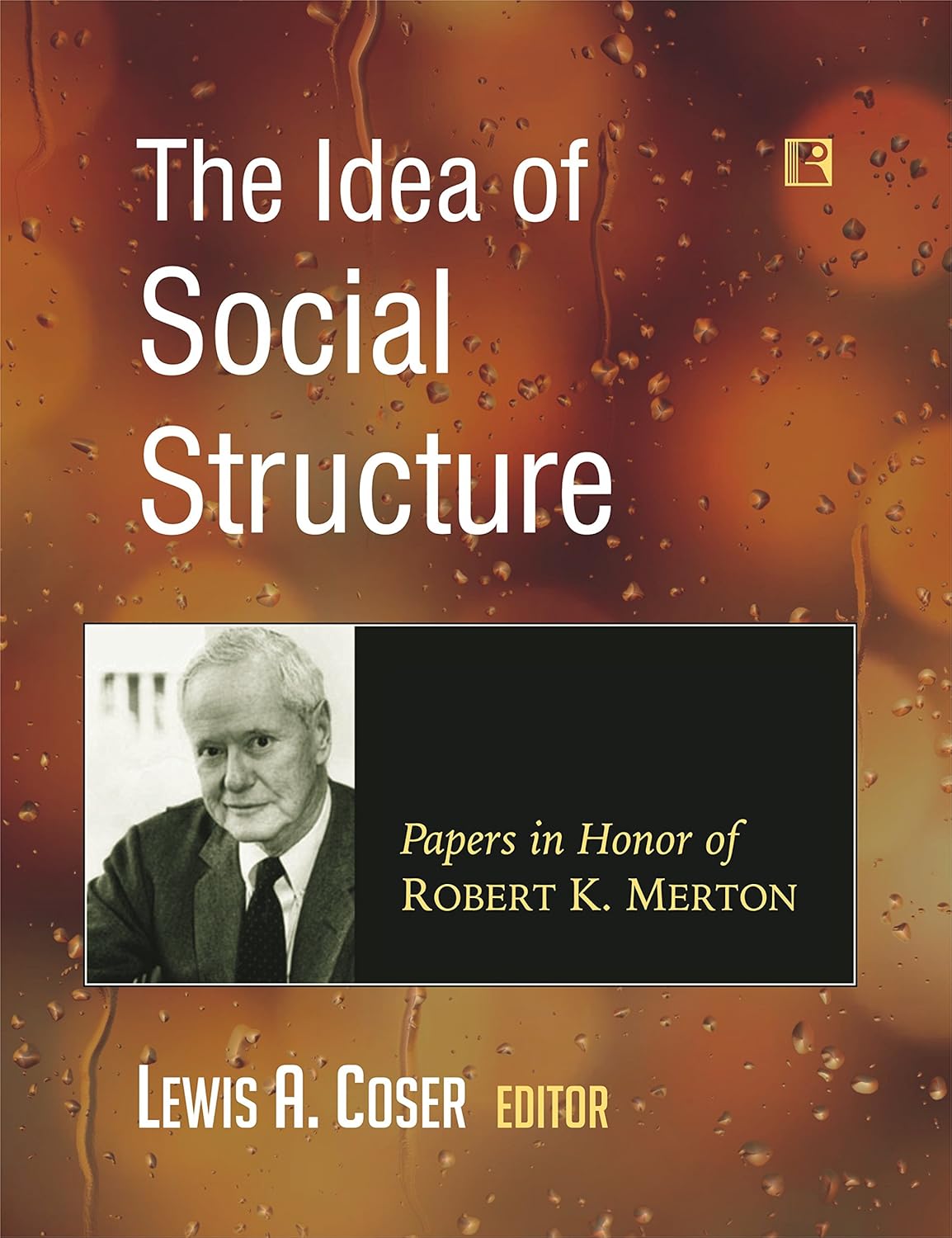 Idea of Social Structure -Hardcover